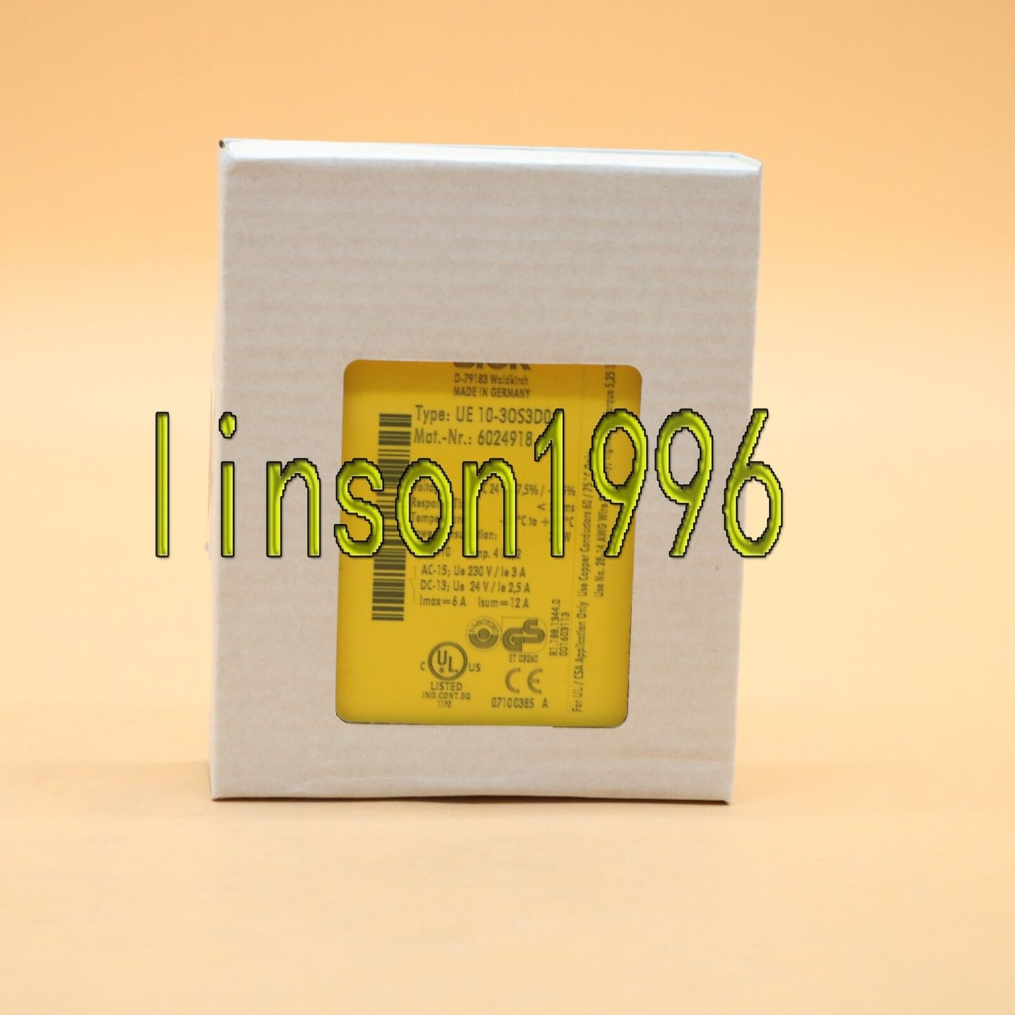 SICK ONE Safety Relays UE10-30S3D0 ONE Year - SICK