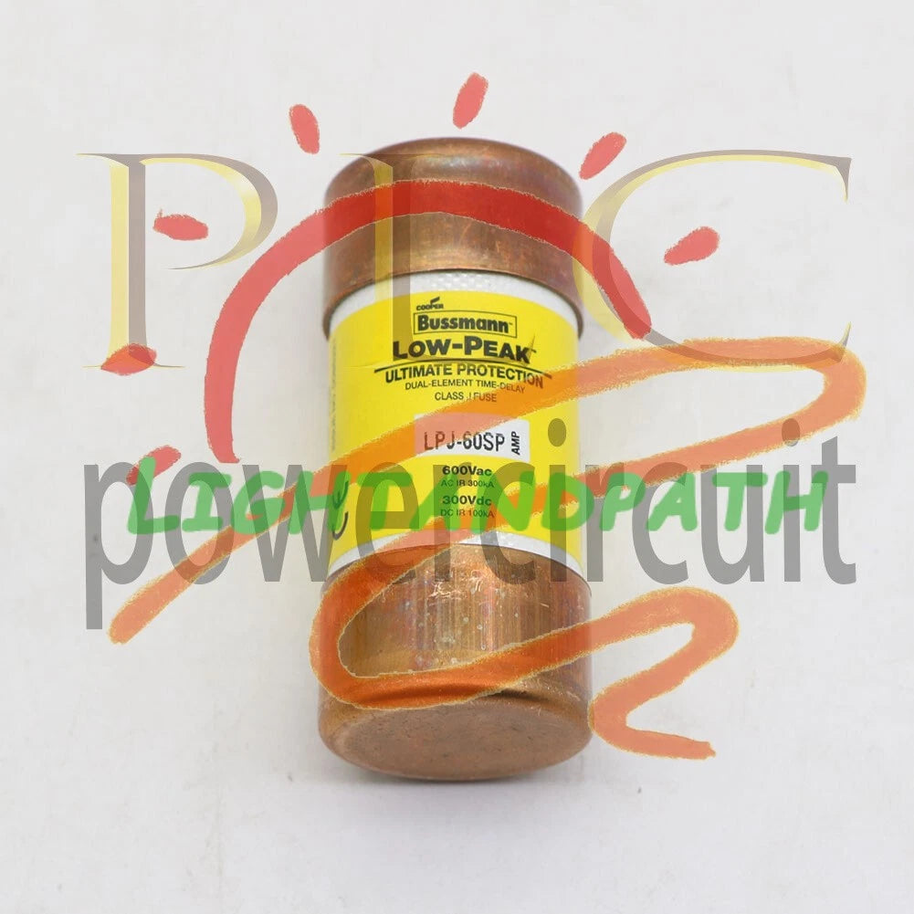 1PCS Bussmann LPJ-60SP (LPJ60SP) Fuse 60A Time Delay Class J Dual Element 600V