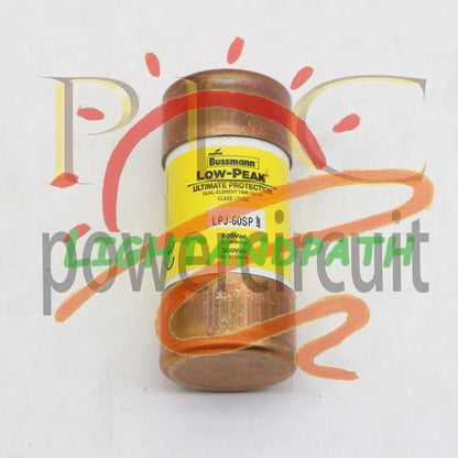 1PCS Bussmann LPJ-60SP (LPJ60SP) Fuse 60A Time Delay Class J Dual Element 600V