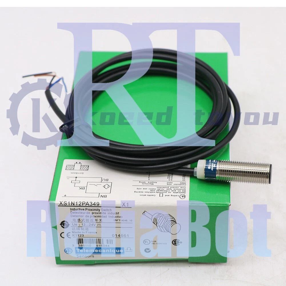 1Pcs XS1N12PA349 Telemecanique Inductive Proximity Sensor PNP Barrel