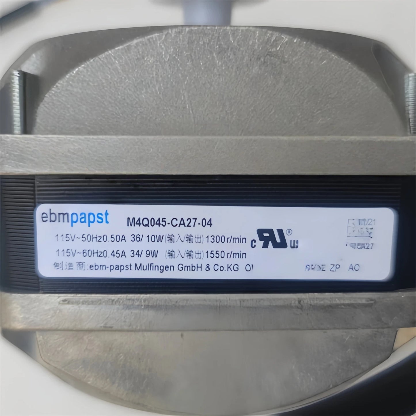 1PC Ebmpapst M4Q045-CA27-04 AC115V 9W Fan Motor Fast delivery