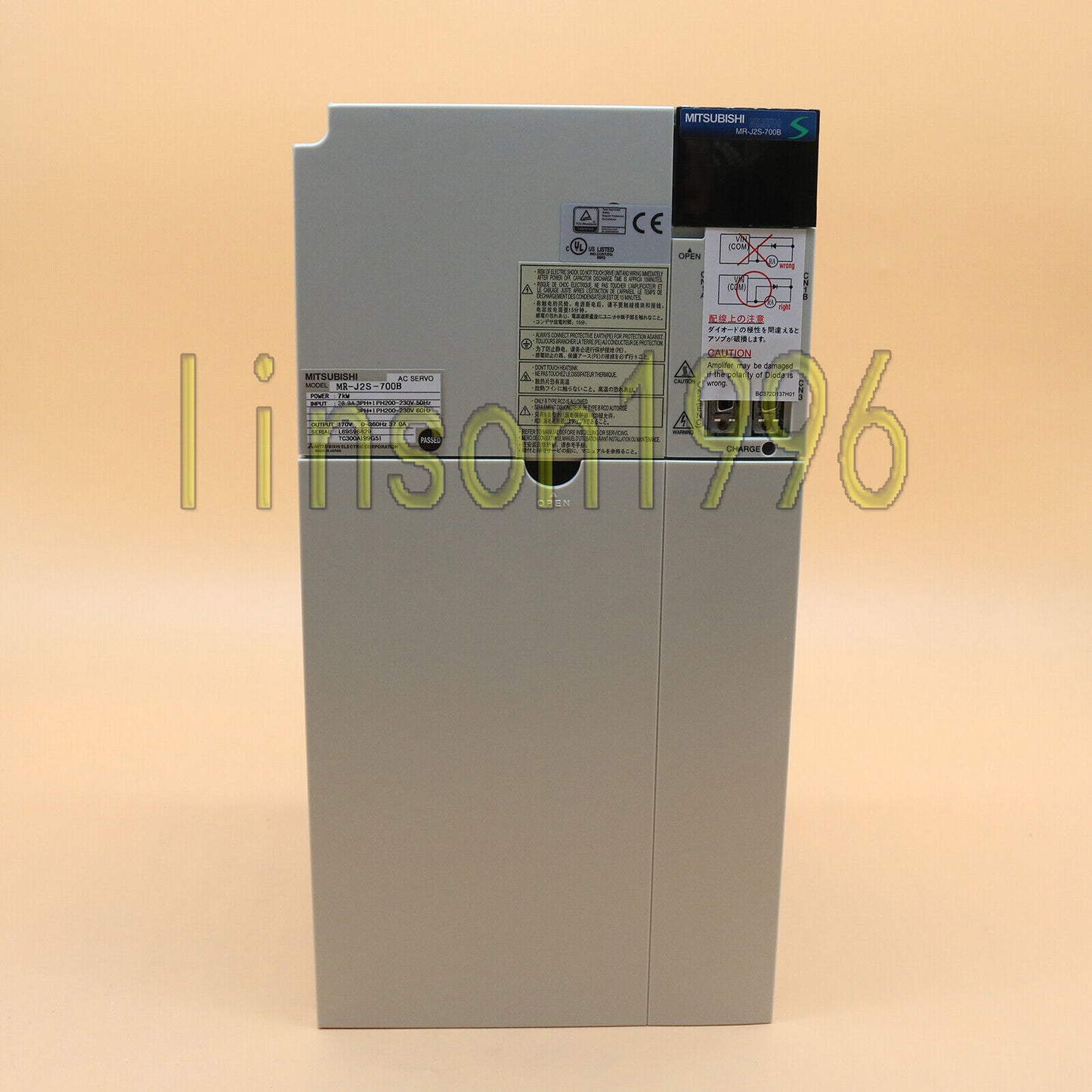 Used 1PCS Mitsubishi MRJ2S700B AC Servo Drive - MITSUBISHI
