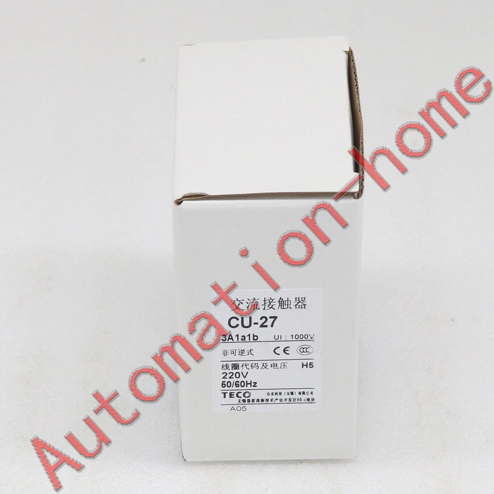 new 1PC  TECO CU-27 220V contactor In Box