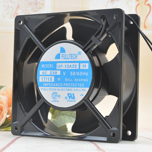 1pcs  UF-12A23-H 12cm 230v 17/18w 12038 refrigerator cabinet fan