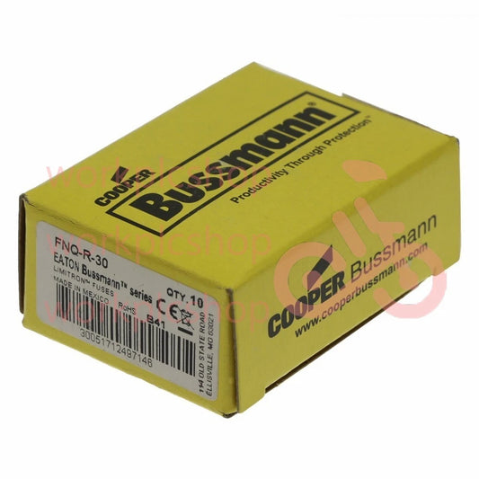 10PCS/ BUSSMANN FNQ-R-30 FNQR30 Time Delay Fuse