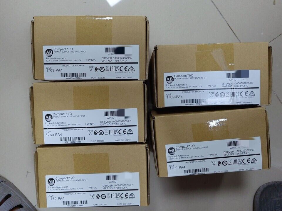 NEW Sealed Allen Bradley 1769-PA4 CompactLogix Power Supply 120/240 - ALLEN BRADLEY
