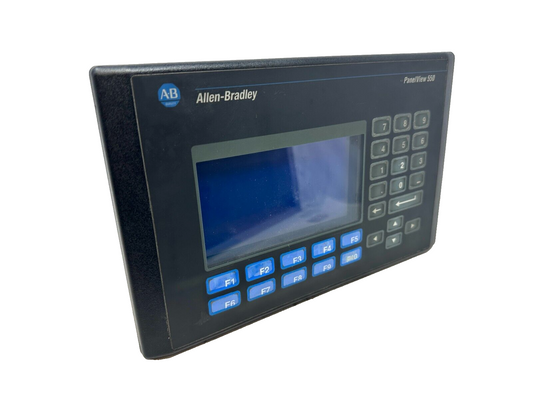 used Allen-Bradley 2711-K5A8 PanelView 550 Terminal *No Back Cover* - ALLEN-BRADLEY