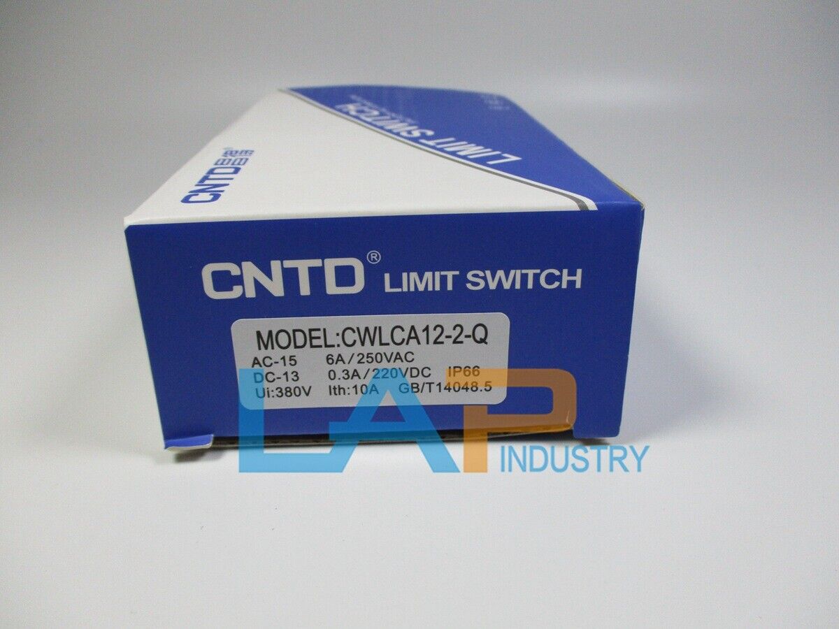 new 1PCS  For CNTD CWLCA12-2-Q 6A 250VAC AC-15 Micro Switch