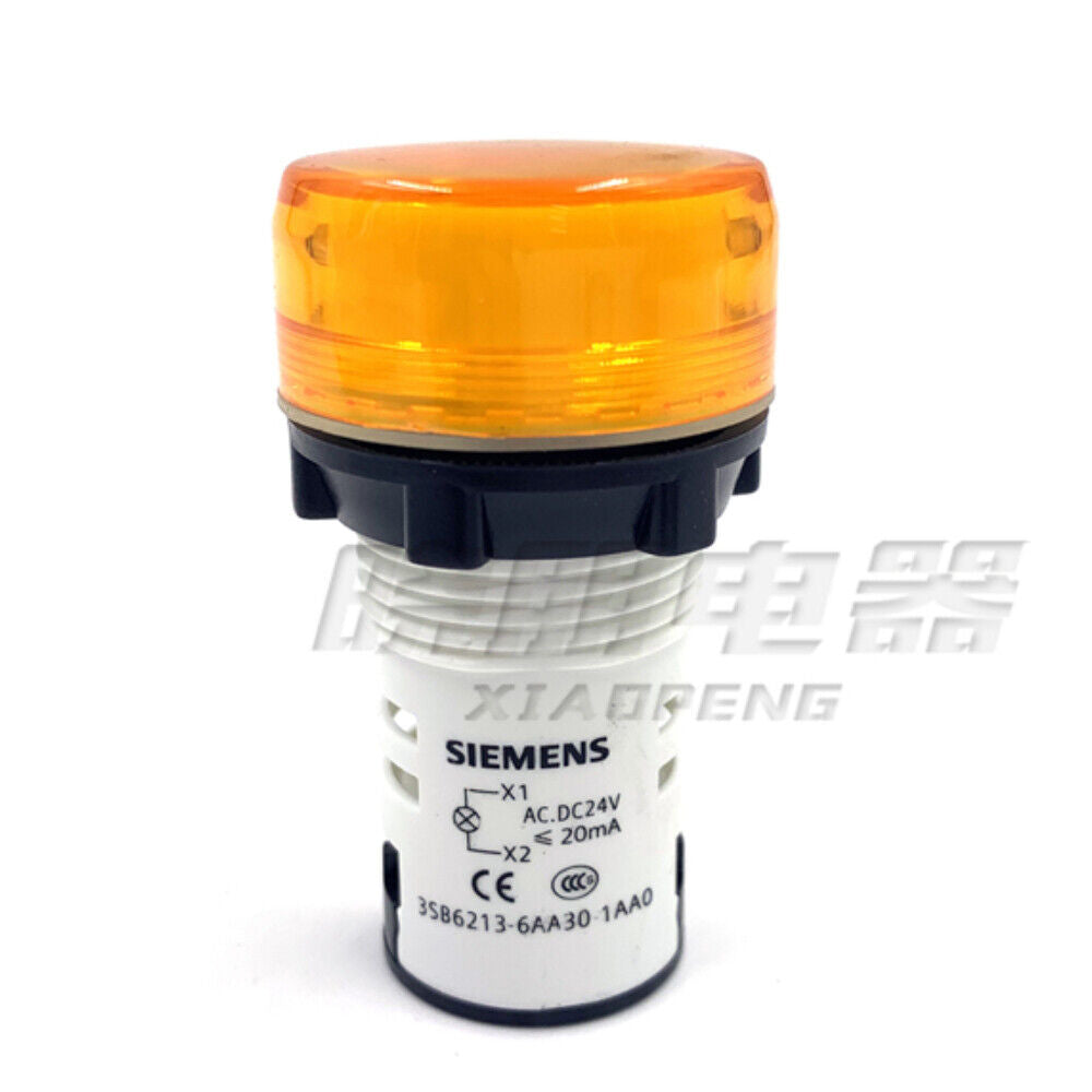 new 1pcs SIEMENS Panel Indicator 3SB6213-6AA30-1AA0 yellow 3SB62D3Y