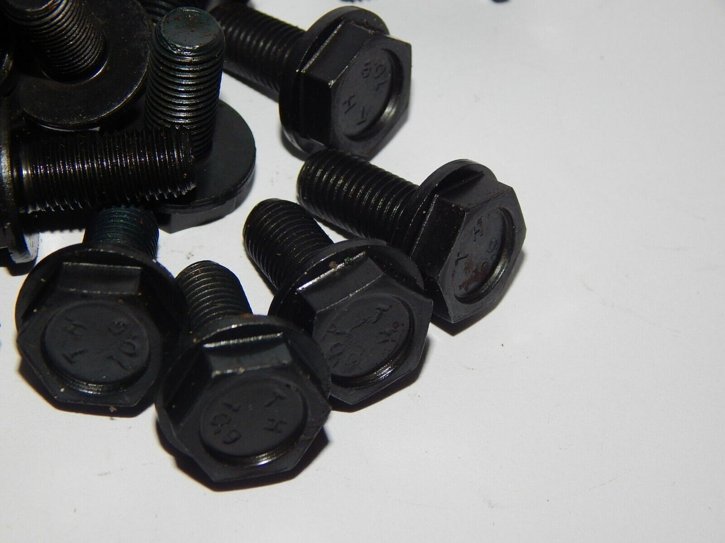100PCS M8 10.9 Hex Head Bolts M8x1x18 Black Crank - PREMIUM PARTS STORE
