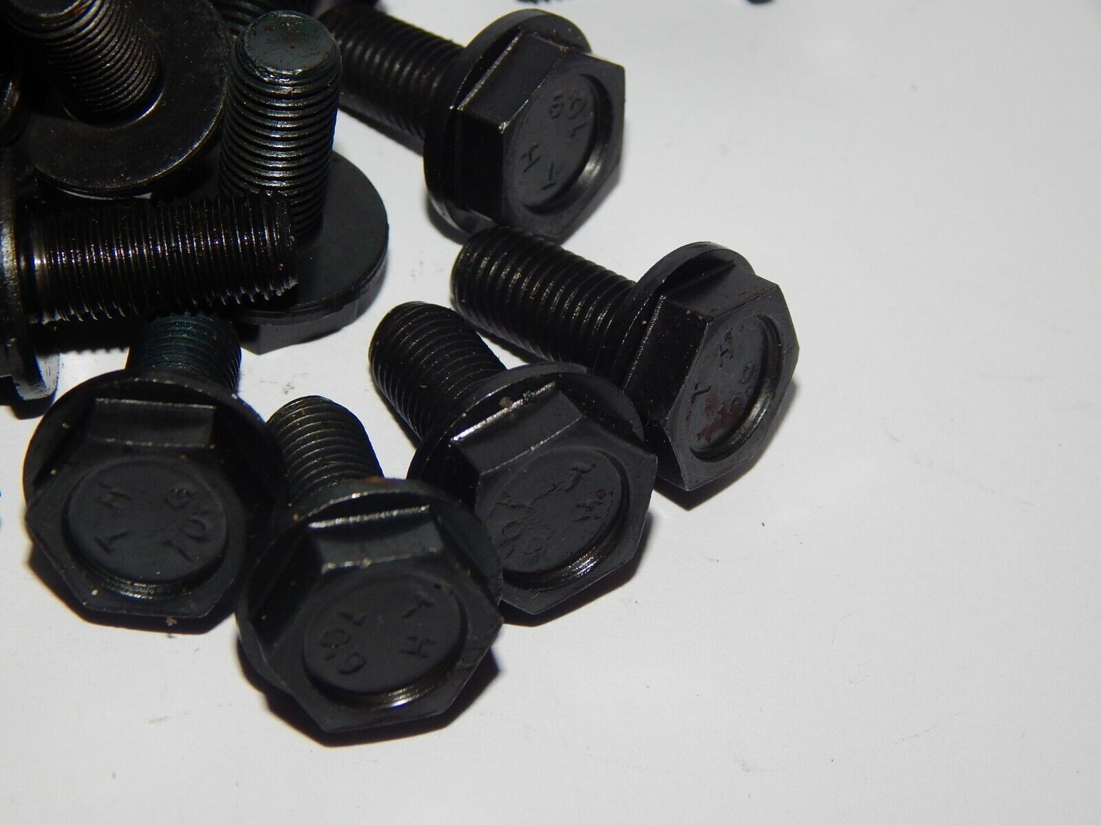 100PCS M8 10.9 Hex Head Bolts M8x1x18 Black Crank - PREMIUM PARTS STORE