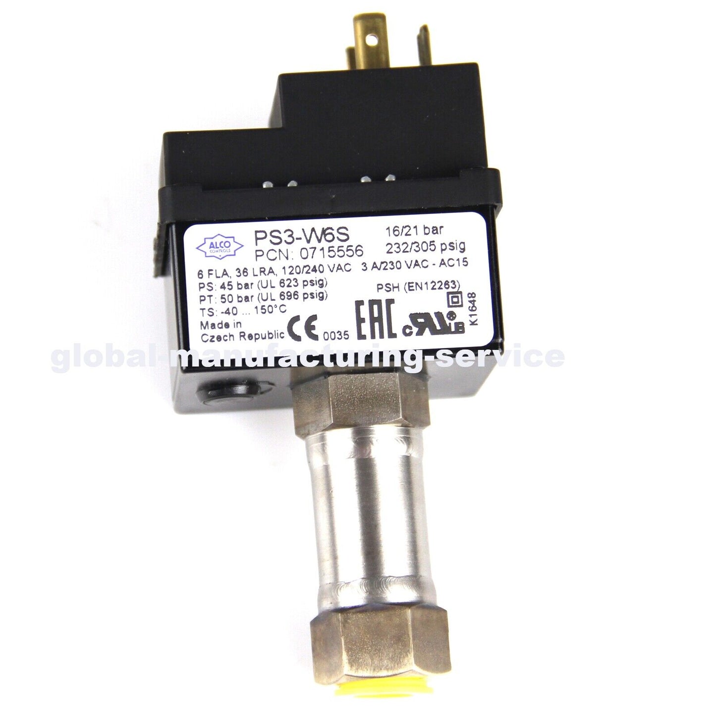 New Emerson PS3-W6S Pressure Switch - EMERSON