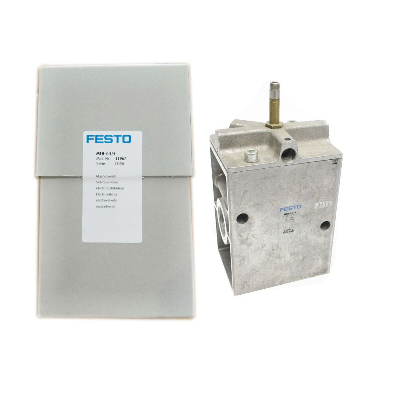 Festo MFH-3-3/4 11967 Solenoid Valve - FESTO