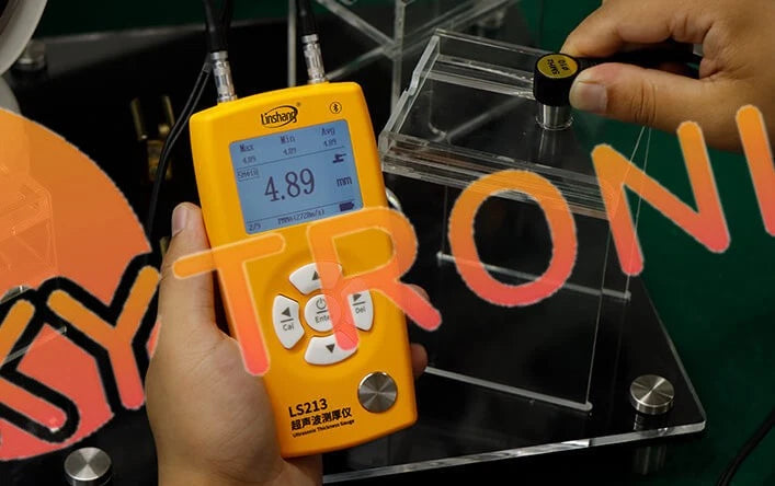 Linshang LS213 Ultrasonic Thickness Gauge Meter 0.8-350mm