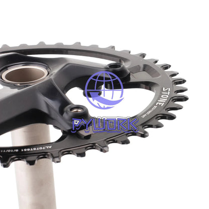 Stone Oval Bike Chainring 110BCD for Shimano Gravel GRX RX810 RX600 36T to 60T