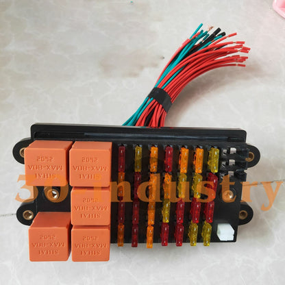 Hyundai Excavator R55/60 - 12V Fuse Box Replacement Part - Hyundai