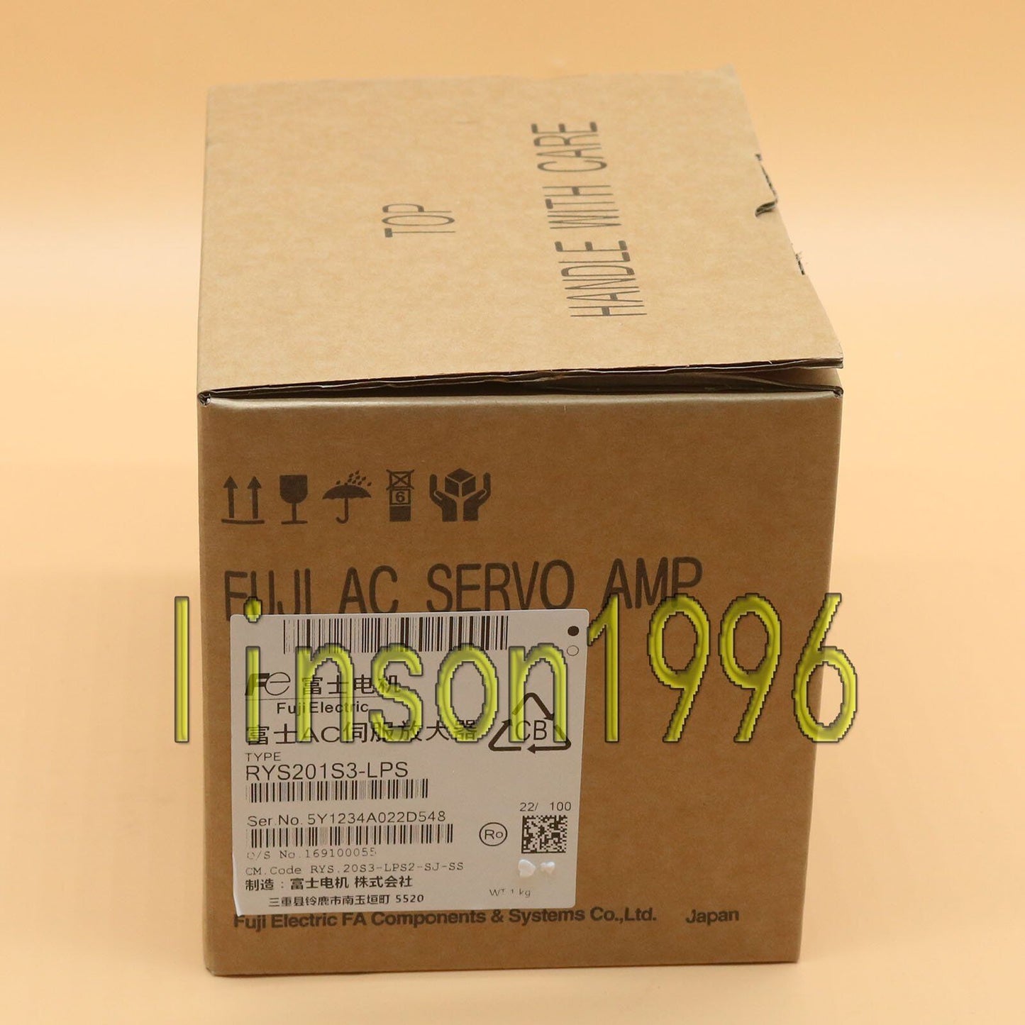 New One For Fuji Servo Drive RYS201S3-LPS In Box - FUJI