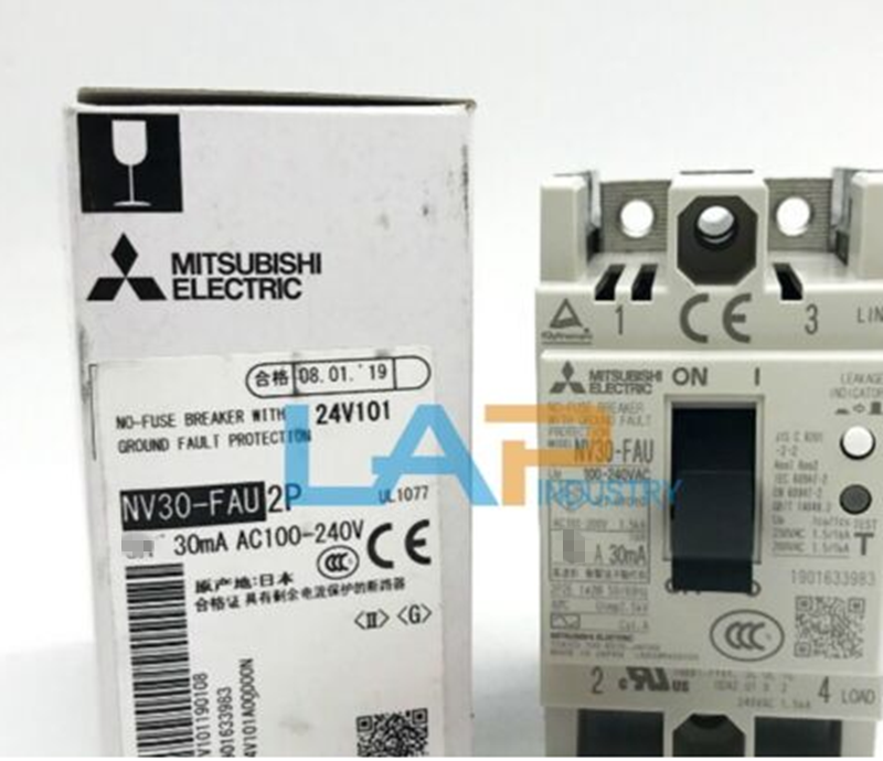 Mitsubishi NV30-FAU 2P 30A Leakage Circuit Breaker - MITSUBISHI