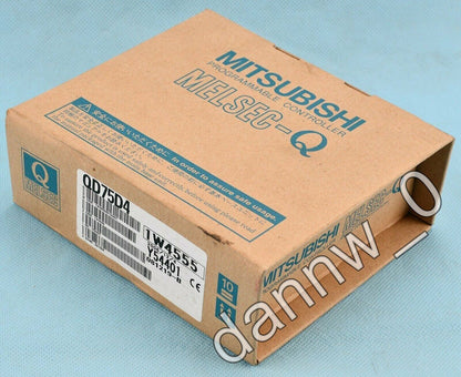 new In Box Mitsubishi QD75D4 PLC Module - MITSUBISHI