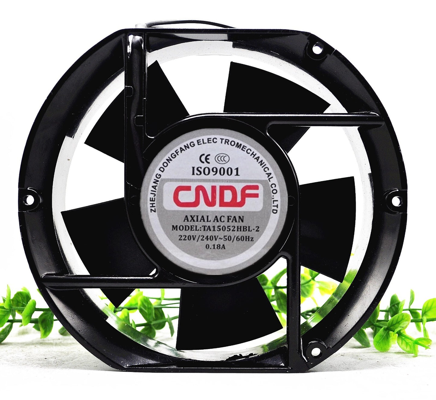 CNDF TA15052HBL-2 17251 220V/240V 0.18A 17CM Axial Cooling Fan