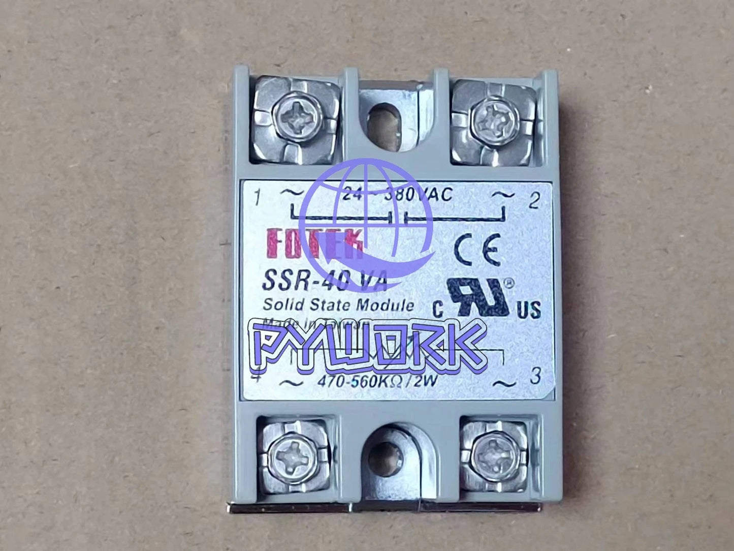 1PCS FOTEK Soild State Relay SSR-40VA ~