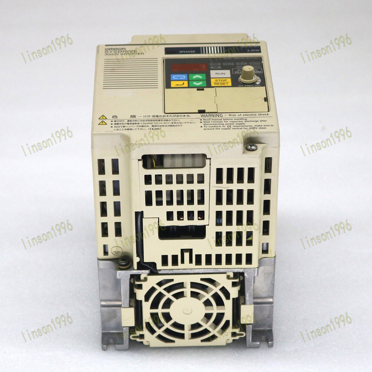 Omron 3G3JV-A2022 Inverter 220V 2.2KW Tested SHIP - OMRON