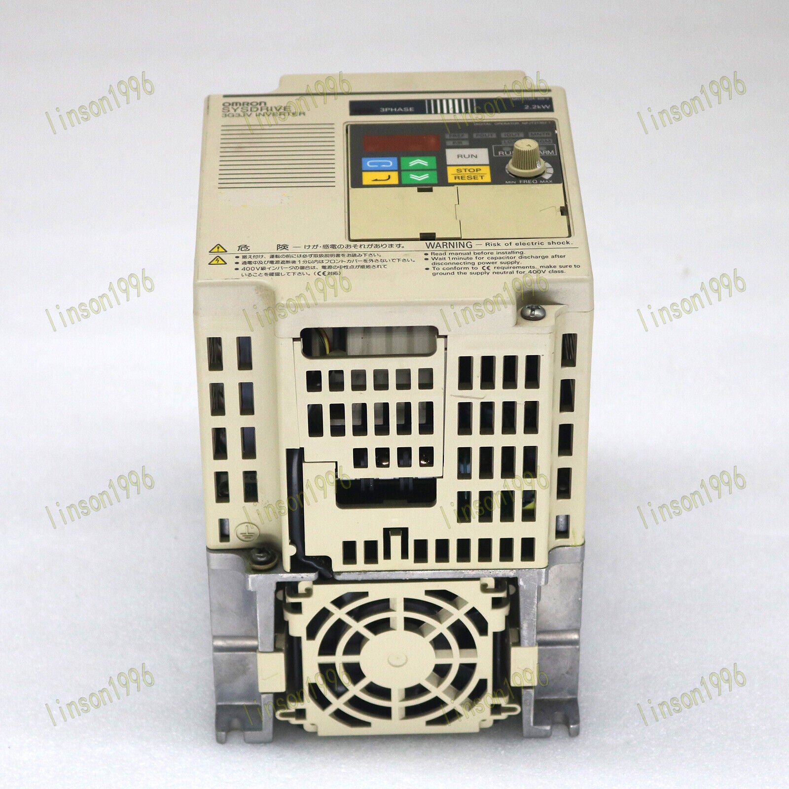 Omron 3G3JV-A2022 Inverter 220V 2.2KW Tested SHIP - OMRON
