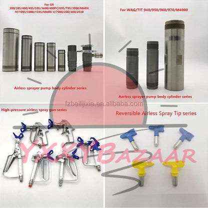 Airless Paint Sprayer Repair Kit 0349409 For Wagner HC940 HC950 HC960 HC970