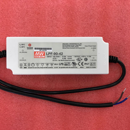 Meanwell LPF-90-42 42V 2.15A LED Waterproof Power Supply