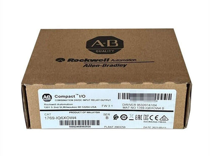 New Factory Sealed AB 1769-IQ6XOW4 Ship 1PC - KOEED