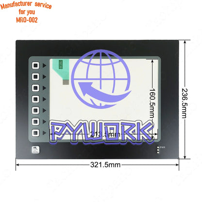 1Pcs G310C000 Touch Screen for Red Lion G310S210 G310S000 + Membrane Keypad
