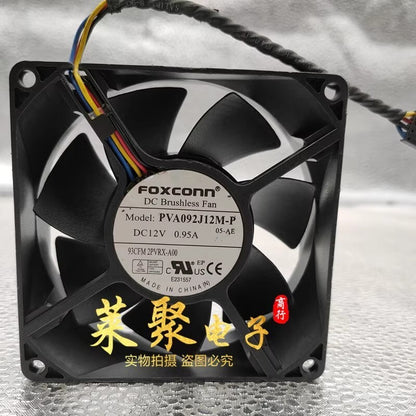 FOXCONN PVA092J12M-P DC12V 0.95A 4-Wire PWM Cooling Fan