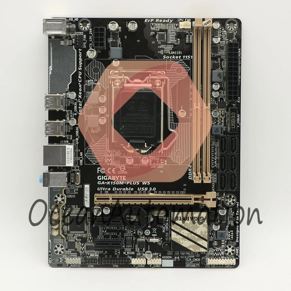 Gigabyte GA-X150M-PLUS WS LGA 1151 Socket Intel C232 DDR4 Motherboard