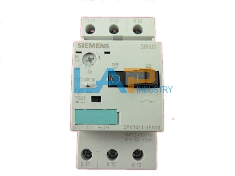 new 1PC  FOR SIEMENS Motor Circuit Breaker 3RV1011-1FA10 3.5-5A