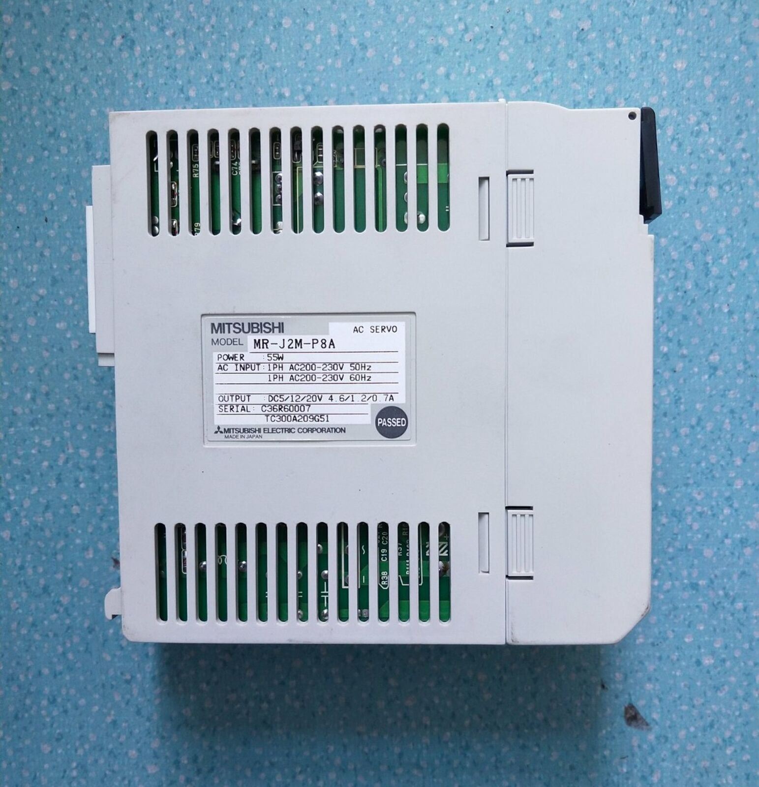 Used Mitsubishi AC Server Driver MR-J2M-P8A Tested in good condition - MITSUBISHI