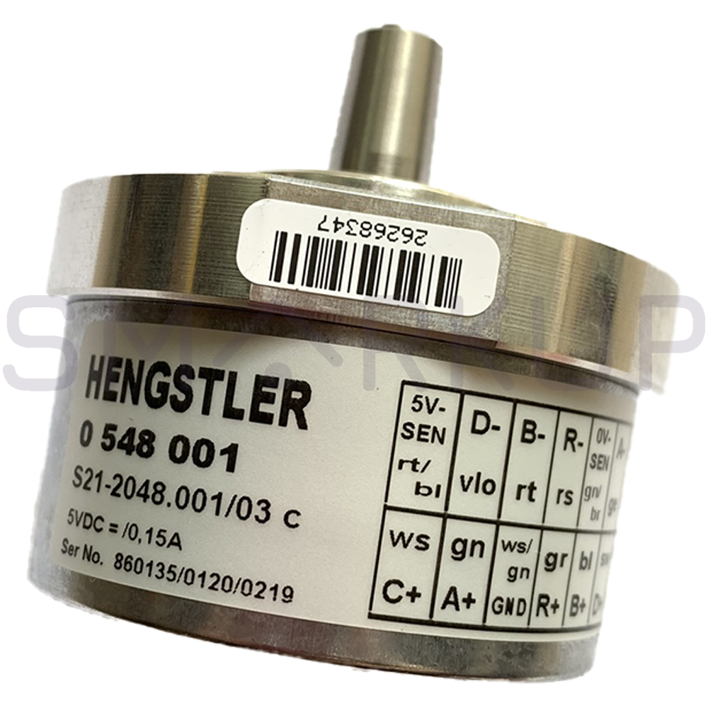 used  & Tested HENGSTLER 0 548 001 S21-2048.001/03 Rotary Encoder