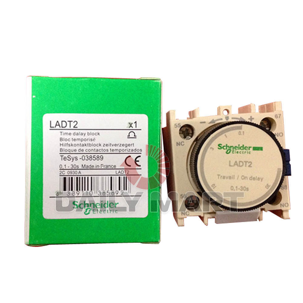 Schneider Contactor Time Delay Module LADT2 0.1-30S