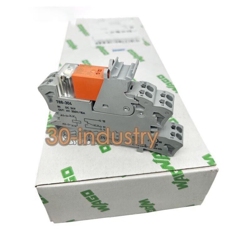 WAGO 788-304 Mini Relay Module - 20 Pack for Efficient Automation - WAGO