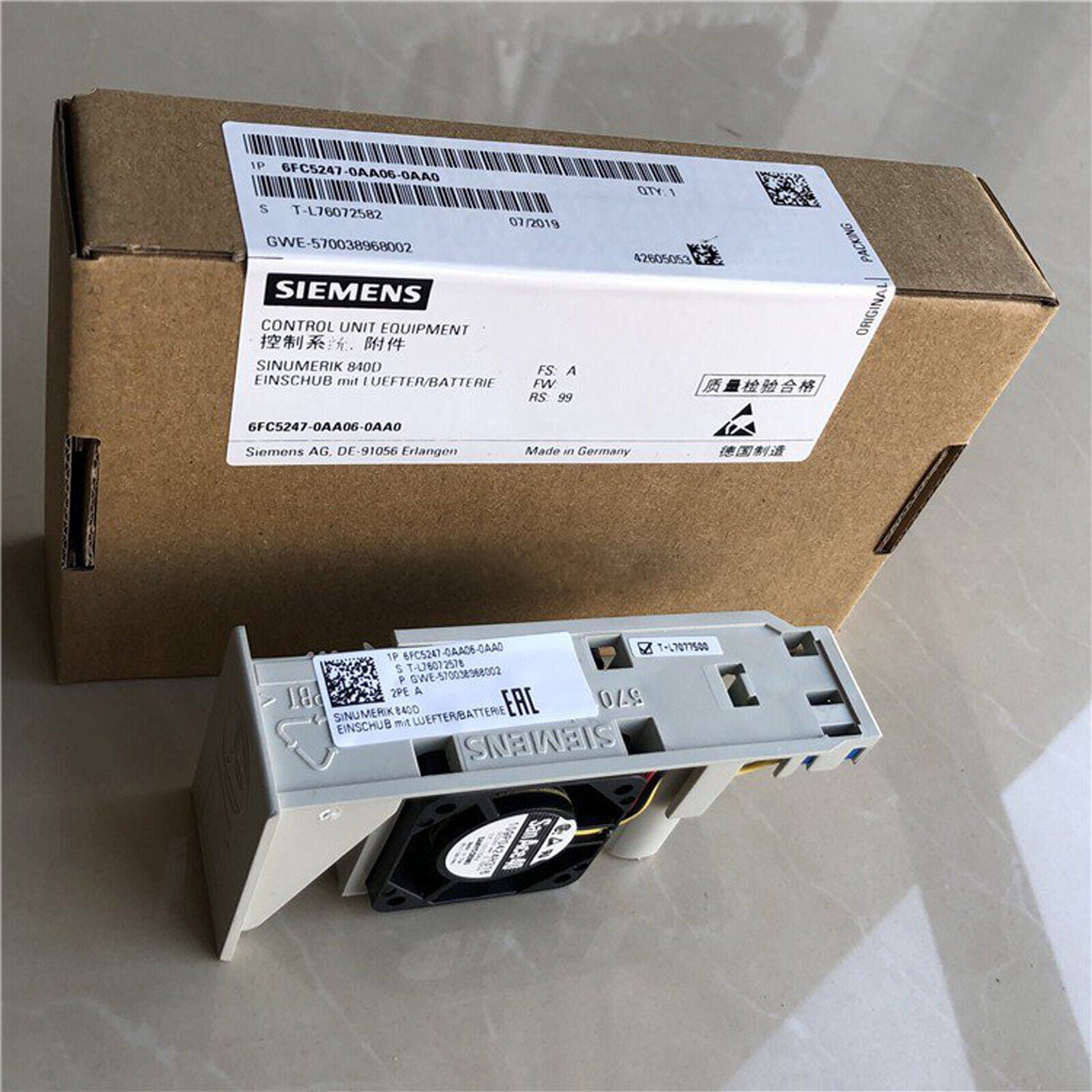 new 1PC Fan 840D 6FC5247-0AA06-0AA0  SIEMENS In Box Fast Delivery