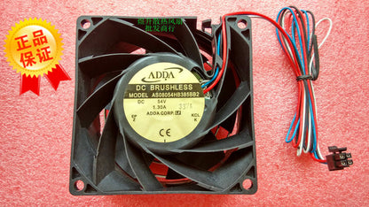 ADDA 8038 AS08054HB385BB2 DC54V 1.30A 8CM high air volume fan