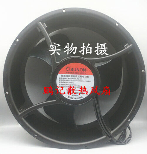 new 1pcs SUNON A2259-HBL.TC.GN 220V-240V 56/60W 24/19W 254*89mm axial fan - SUNON