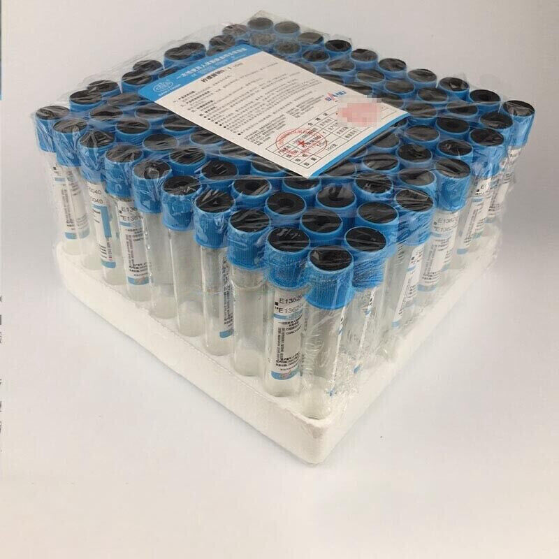 100pcs/pack 10ml sodium citrate 9:1PRP Sterile vacuum sampling of blood vessels