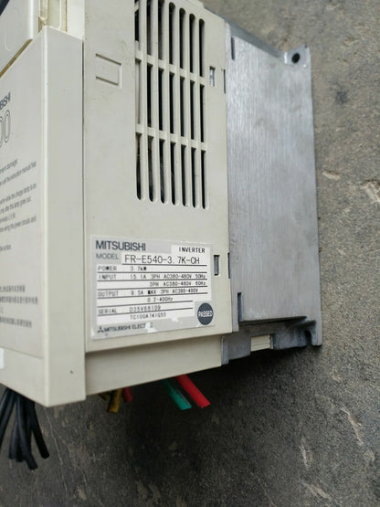 used ONE Mitsubishi Inverter FR-E540-3.7K-CH 380V Inverter System - MITSUBISHI