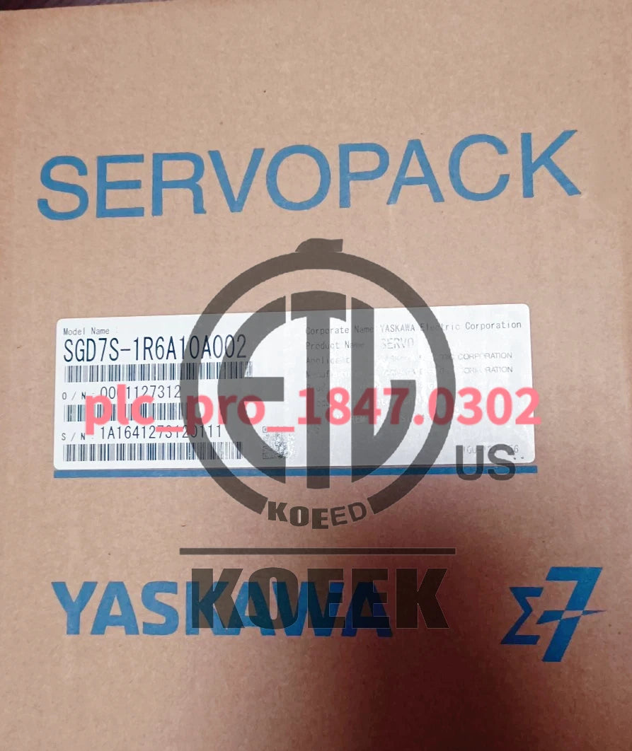 SGD7S-1R6A10A002 1PCS Yaskawa SGD7S-1R6A10A002 Fast shipment #K