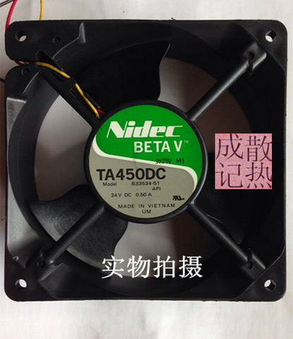 1pcs NIDEC TA450DC B33534-51 24V 0.50A 12038 industrial control inverter fan