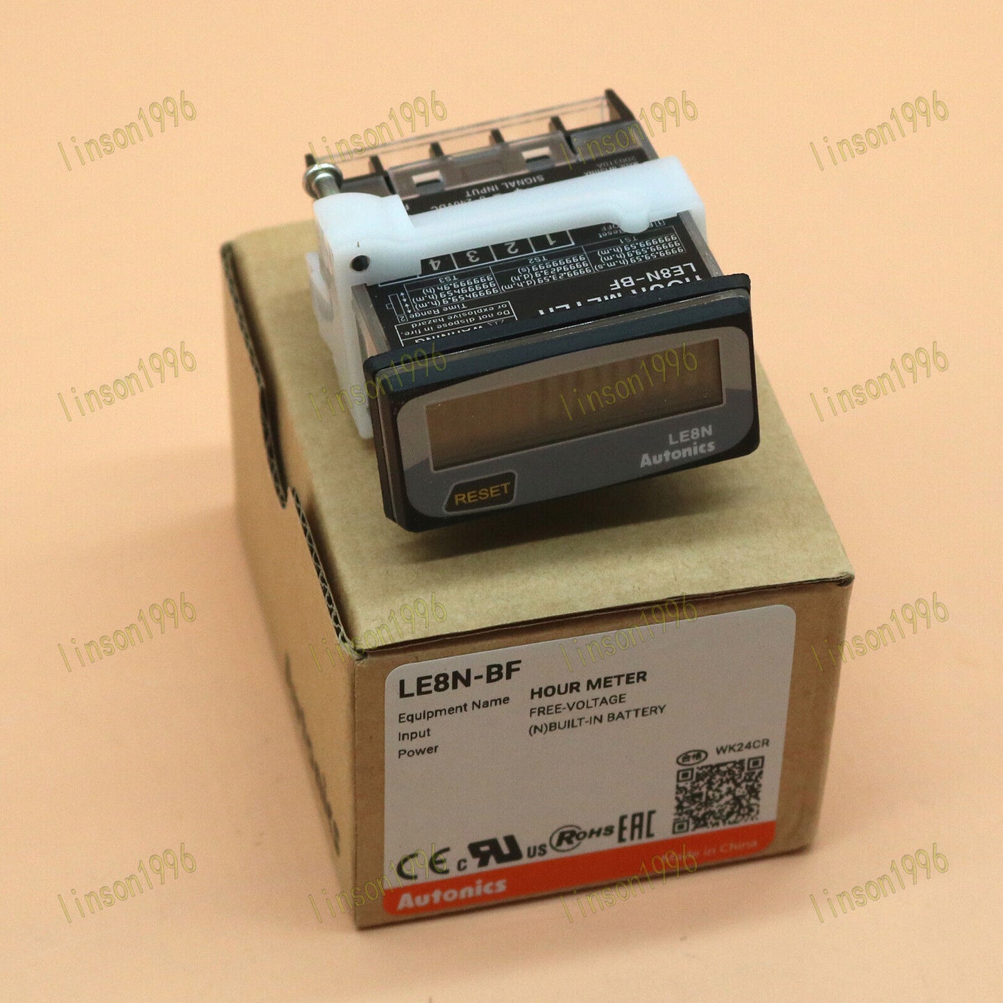 1PC LCD Digital Timer Indicator LE8N-BF Fast - AUTONICS