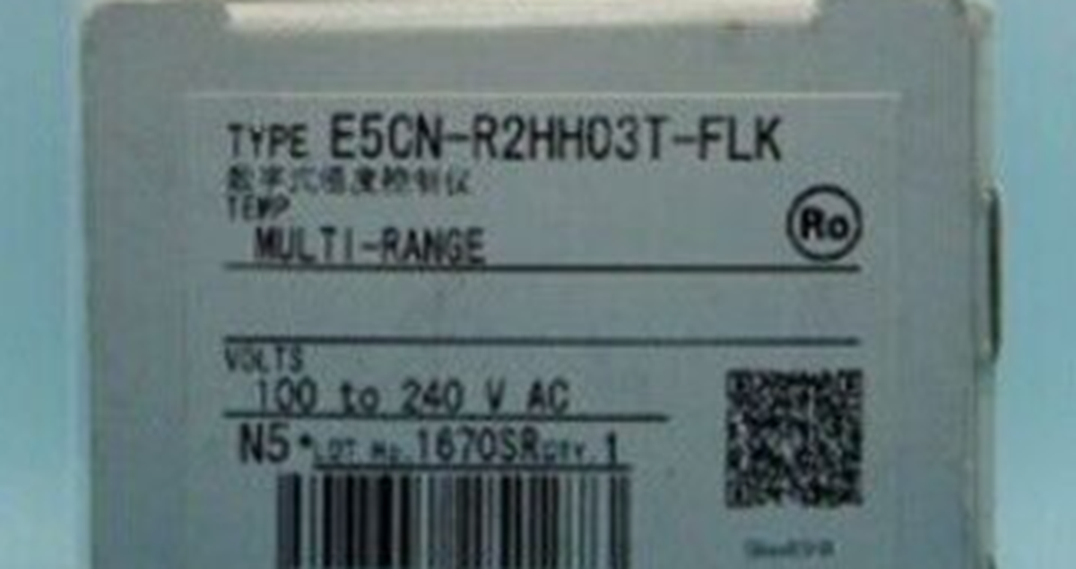 Omron E5CN-R2HH03T-FLK 100-240VAC Temperature Controller - OMRON