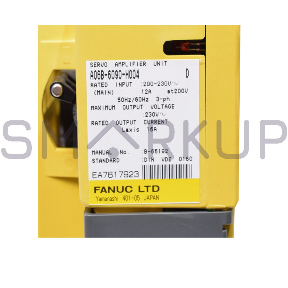 used  FANUC A06B-6090-H004 Servo Amplifier