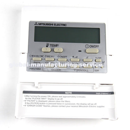 MITSUBISHI PAR-21MAA Central AC Wire Controller - MITSUBISHI