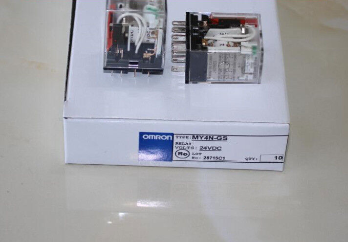 new 10PCS/Box Omron MY4N-GS Small Relay 24VDC MY4NGS - OMRON